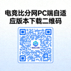 电竞比分网PC端自适应版本下载二维码